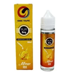 One Vape Premium E_Liquid Nicotine Free 60ml Mango Ice