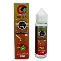 One Vape Premium E_Liquid Nicotine Free 60ml Strawberry Kiwi