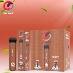 One Vape Luxurious Disposable Vaper Shisha Pods 1800 Puffs Cola Ice