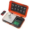 Transformer Dual Units Displayer Tough Digital Scales 0.01g_200g Orange