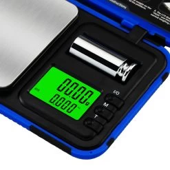 Transformer Dual Units Displayer Tough Digital Scales 0.01g_200g Blue -Hookah Equipment Store Professional tough digital scale dual units displayer2