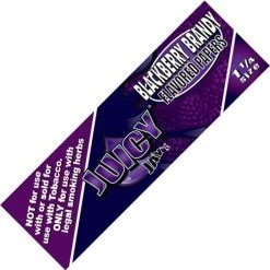 Juicy Jays 1.25 Flavour Rolling Paper Blackberry Brandy