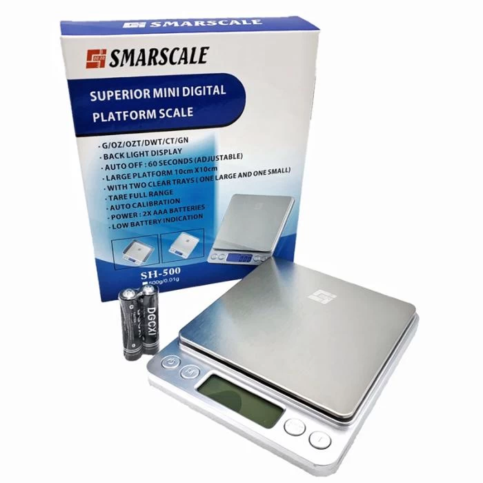 SMARSCALE Superior Platform Digital Scales 0.01g_500g 2 SMARSCALE Superior Platform Digital Scales 0.01g_500g - Image 2
