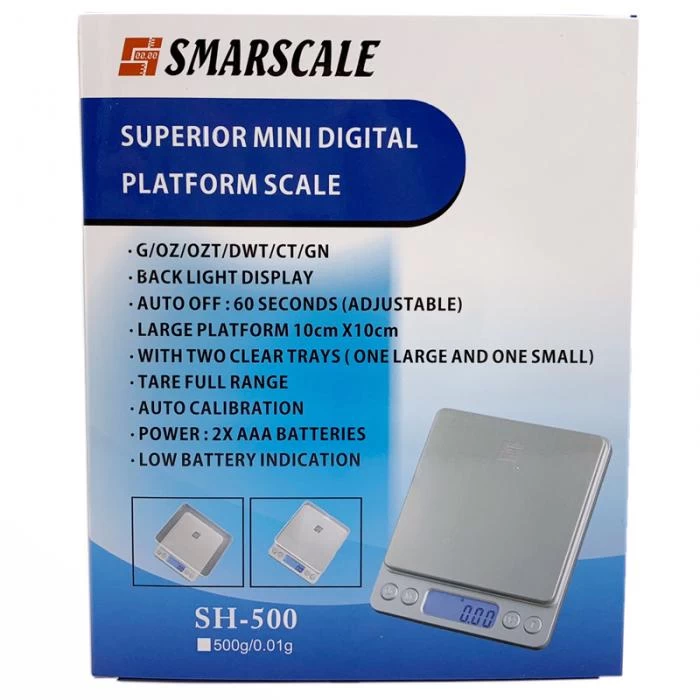 10 X SMARSCALE Superior Platform Digital Scales 0.01g_500g 2 10 X SMARSCALE Superior Platform Digital Scales 0.01g_500g - Image 2