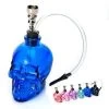 Skull Full Color Glass Mini Hookah 12cm