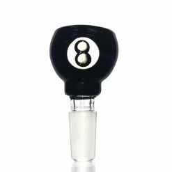 Stone Age Black 8 Ball Cone Piece 14mm