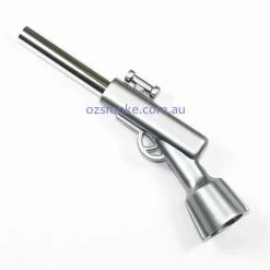 Silver Rifle Metal Dry Pipe