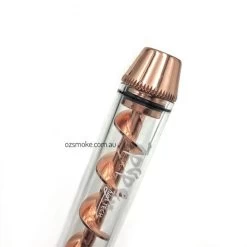 7Pipe Twist Glass Blunt Rose Gold -Hookah Equipment Store V7P 7pipe rosegold 3