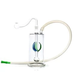 Glass Water Pipe With Decoration 12cm -Hookah Equipment Store W4712 water pipe 12cm 3