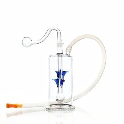 Glass Water Pipe With Decoration 12cm -Hookah Equipment Store W4712 water pipe 12cm 6