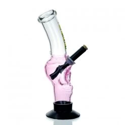 Hookah Equipment Store -Hookah Equipment Store WEGE Skull Gripper Glass Bong Pink 28cm