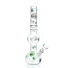 WEGE Weed Double Bubble Full Glass Bong 27cm