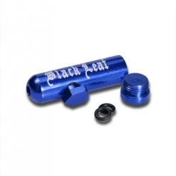 Black Leaf Sniff Bottle Aluminium Snuff Bottle With Dispenser -Hookah Equipment Store black leaf sniff bottle blue2