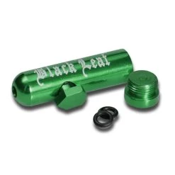 Black Leaf Sniff Bottle Aluminium Snuff Bottle With Dispenser -Hookah Equipment Store black leaf sniff bottle green2