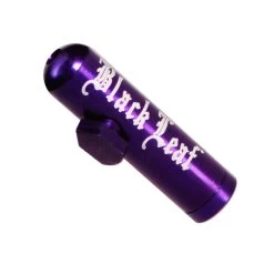 Black Leaf Sniff Bottle Aluminium Snuff Bottle With Dispenser -Hookah Equipment Store black leaf sniff bottle purple