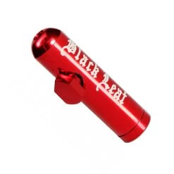 Black Leaf Sniff Bottle Aluminium Snuff Bottle With Dispenser -Hookah Equipment Store black leaf sniff bottle red1