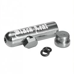 Black Leaf Sniff Bottle Aluminium Snuff Bottle With Dispenser -Hookah Equipment Store black leaf sniff bottle silver2