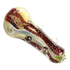 Agung Glass Dry Pipe 7418 -Hookah Equipment Store buble brown