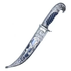 Buckshot Hunting Knife With Eagle Pommel H4849EG 36cm
