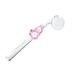 Pink Bunny Sweet Puff Glass Pipe