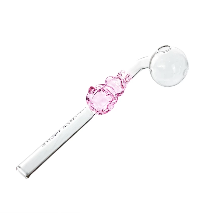 Pink Bunny Sweet Puff Glass Pipe 1 Pink Bunny Sweet Puff Glass Pipe