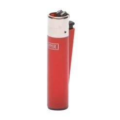 CLIPPER Original Genuine Refillable Gas Lighter -Hookah Equipment Store clipper lighter assorted colors 48 red