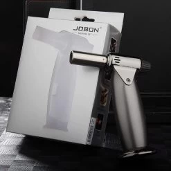 Jobon GLA22 Multi Purpose Professional Jet Burner Torch Lighter Gold 8 Jobon GLA22 Multi Purpose Professional Jet Burner Torch Lighter Gold -Hookah Equipment Store gla22 jobon large metal standing jet torch lighter box 2