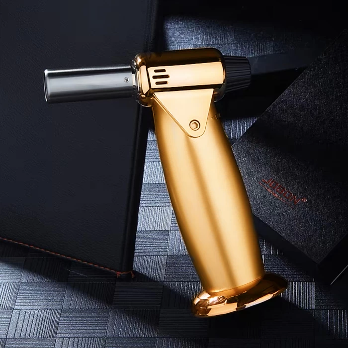 Jobon GLA22 Multi Purpose Professional Jet Burner Torch Lighter Gold 1 Jobon GLA22 Multi Purpose Professional Jet Burner Torch Lighter Gold