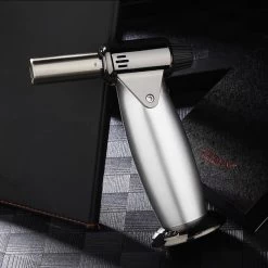 Jobon GLA22 Multi Purpose Professional Jet Burner Torch Lighter Silver