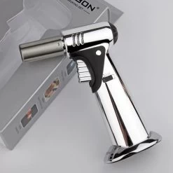 Jobon GLA24 Multi Purpose Professional Jet Burner Torch Lighter Silver