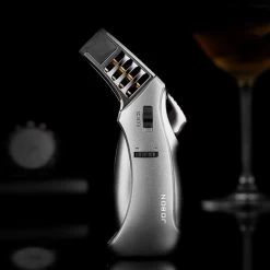 Jobon GLA28 Strong Flame Jet Lighter Gun Grey