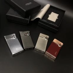 JOBON Dual Jet And Normal Flames Gift Lighter Wine -Hookah Equipment Store gla30 jobon dual flame lighter 4colours 1