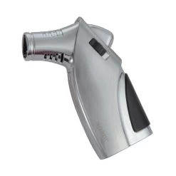 Jobon Triple Flames Impressive Metal Jet Lighter Gift Box Silver