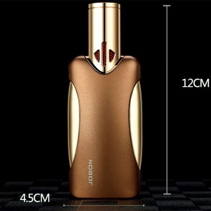 Jobon Quadruple Flame Large Gift Jet Lighter Gold 1 Jobon Quadruple Flame Large Gift Jet Lighter Gold