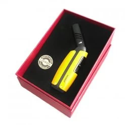 Jobon GLA40 Adjustable Nozzle Gift Jet Torch Lighter Yellow -Hookah Equipment Store gla40y 2