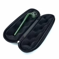 XLarge Glass Pipe Pouch Case With Zip Lock -Hookah Equipment Store glass pipe case pouch large with pipe1