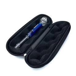 XLarge Glass Pipe Pouch Case With Zip Lock -Hookah Equipment Store glass pipe case pouch large with pipe3