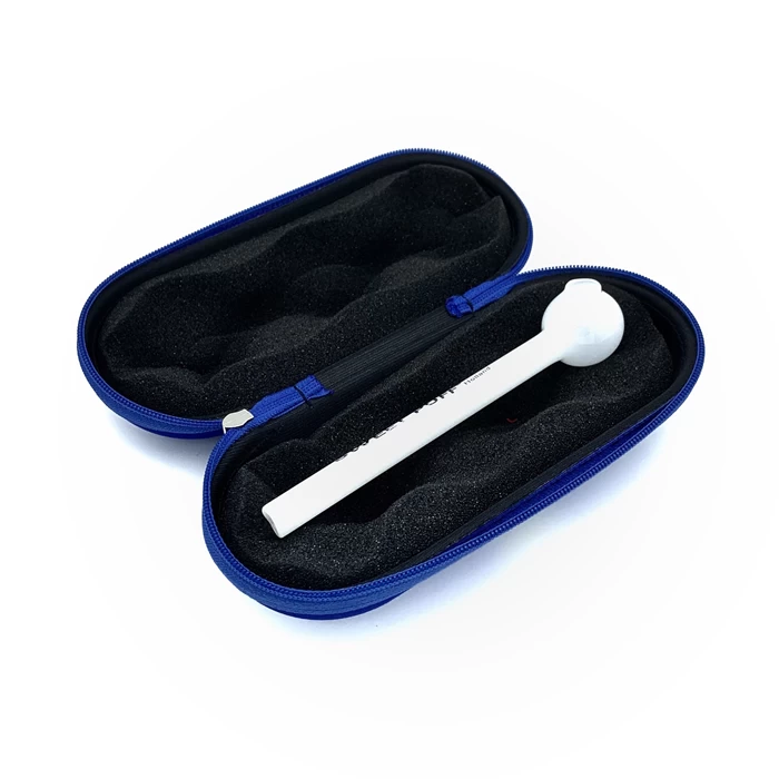 Black Medium Glass Pipe Pouch Case With Zip Lock 3 Black Medium Glass Pipe Pouch Case With Zip Lock - Image 3