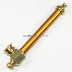Aluminium Metal Spike Dry Pipe Large -Hookah Equipment Store headlargegold