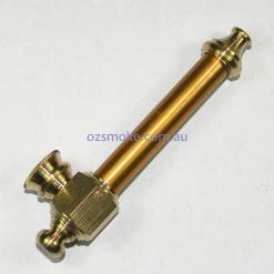 Aluminium Metal Spike Dry Pipe Medium 7 Aluminium Metal Spike Dry Pipe Medium -Hookah Equipment Store headmediumgold