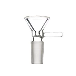 Clear Glass Cone With Handle 14mm