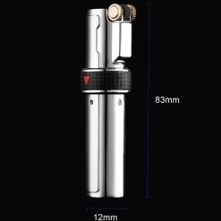 Jobon Butane Triple Flame Flint Jet Lighter Gold -Hookah Equipment Store jobon jet lighter gl19 4 2