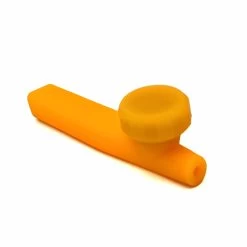 Kazili Silicone Hand Smoking Pipe Orange