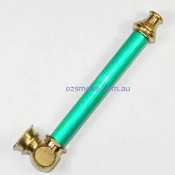 Aluminium Metal Dry Pipe 10cm -Hookah Equipment Store largegreen