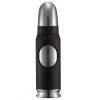 Jobon Bullet Shaped Cigar Jet Lighter Black Silver