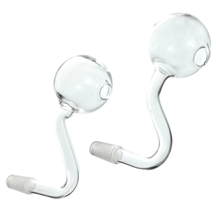 Mini Bubbler Big Bowl Glass Pipe C10mm B35mm L8cm Twin Pack 1 Mini Bubbler Big Bowl Glass Pipe C10mm B35mm L8cm Twin Pack