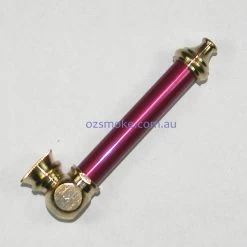 Aluminium Metal Dry Pipe 8cm -Hookah Equipment Store mediumpurple