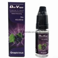 One Vape Premium E_liquid French Flavoring Grapicious 10ml