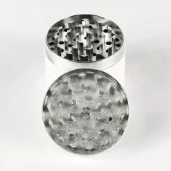 Noctilucent Laser Cut Zinc Grinder Glow In Dark 50mm White 9 Noctilucent Laser Cut Zinc Grinder Glow In Dark 50mm White -Hookah Equipment Store ozg5040 Noctilucent 4piece metal grinder glow in dark white4