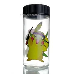 Screw On Top Lid Glass Jar 220ml Pikachu